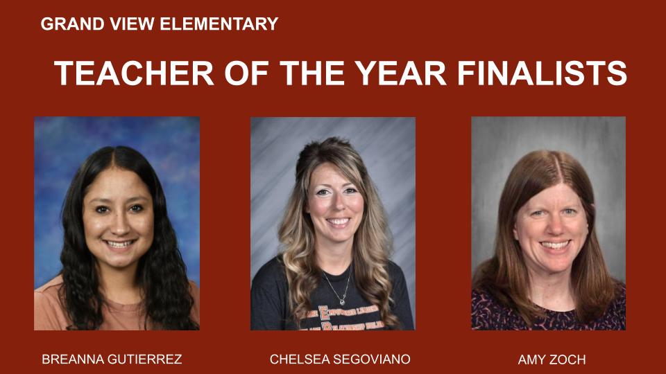 Teacher of the Year Finalists