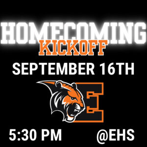 EHS Homecoming flyer